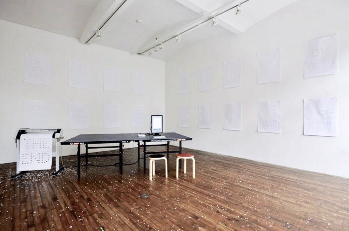 Installation view