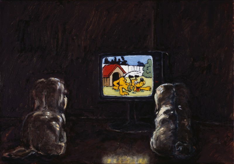 Jean-Frédéric Schnyder, Landscape XXV, 1991