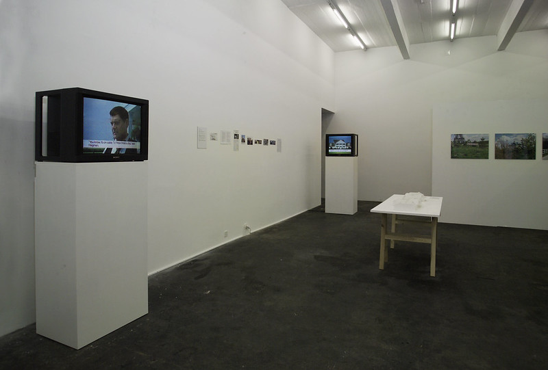 Installation view, Dallas Southfork in Hermes Land, Slobozia, Romania, 2001