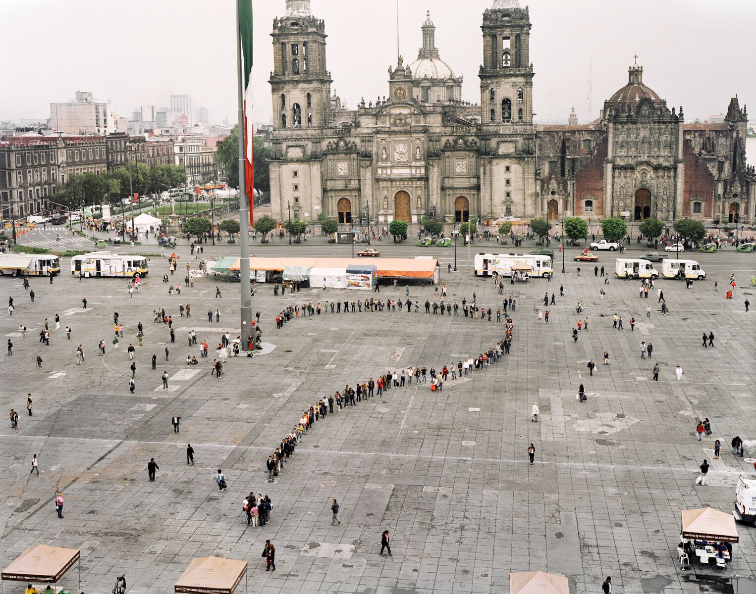 Installation view, Rirkrit Tiravanija