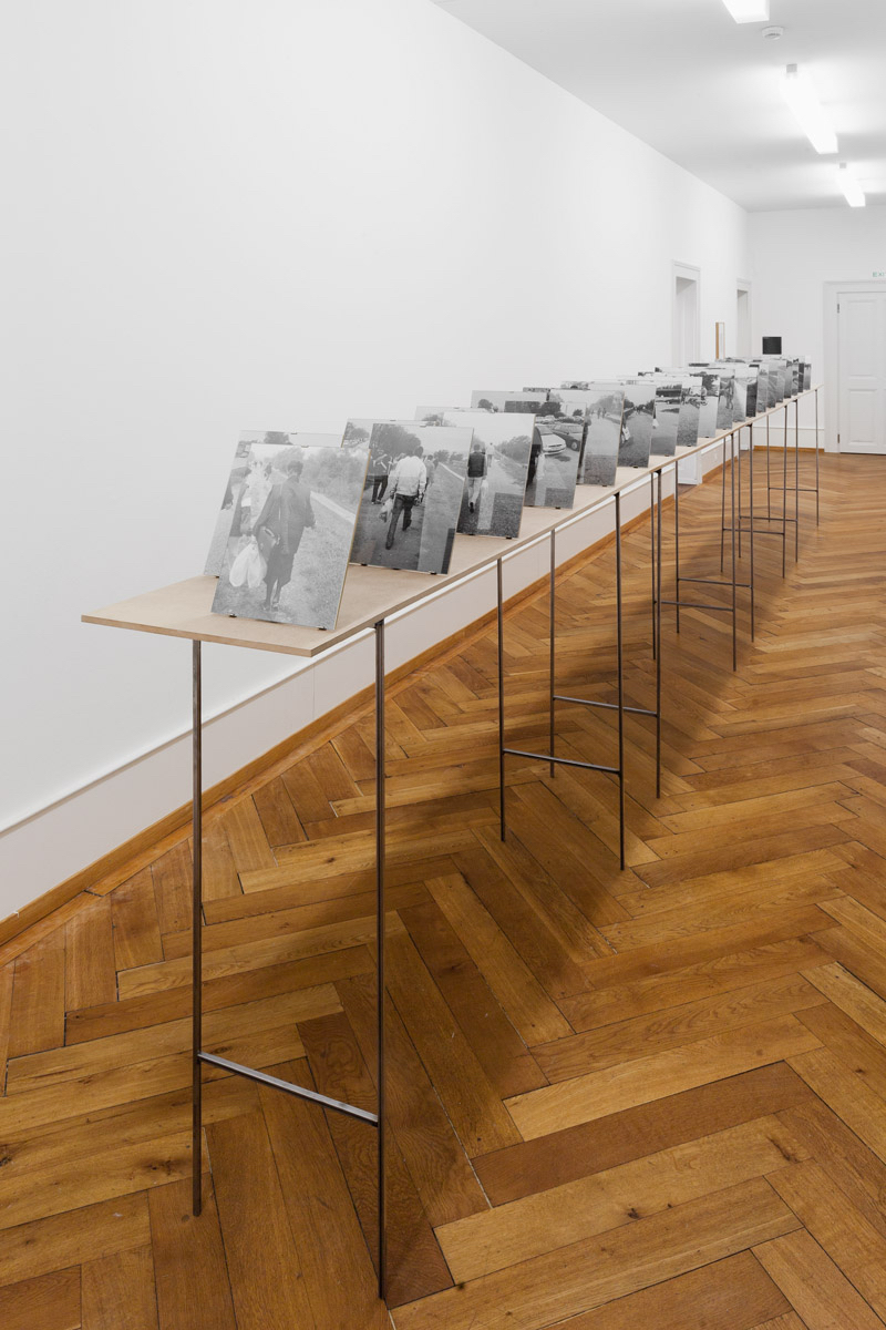 Installation view, Mladen Stilinović